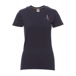 T-shirt Femme Bleu marine par Audrey Alexandre